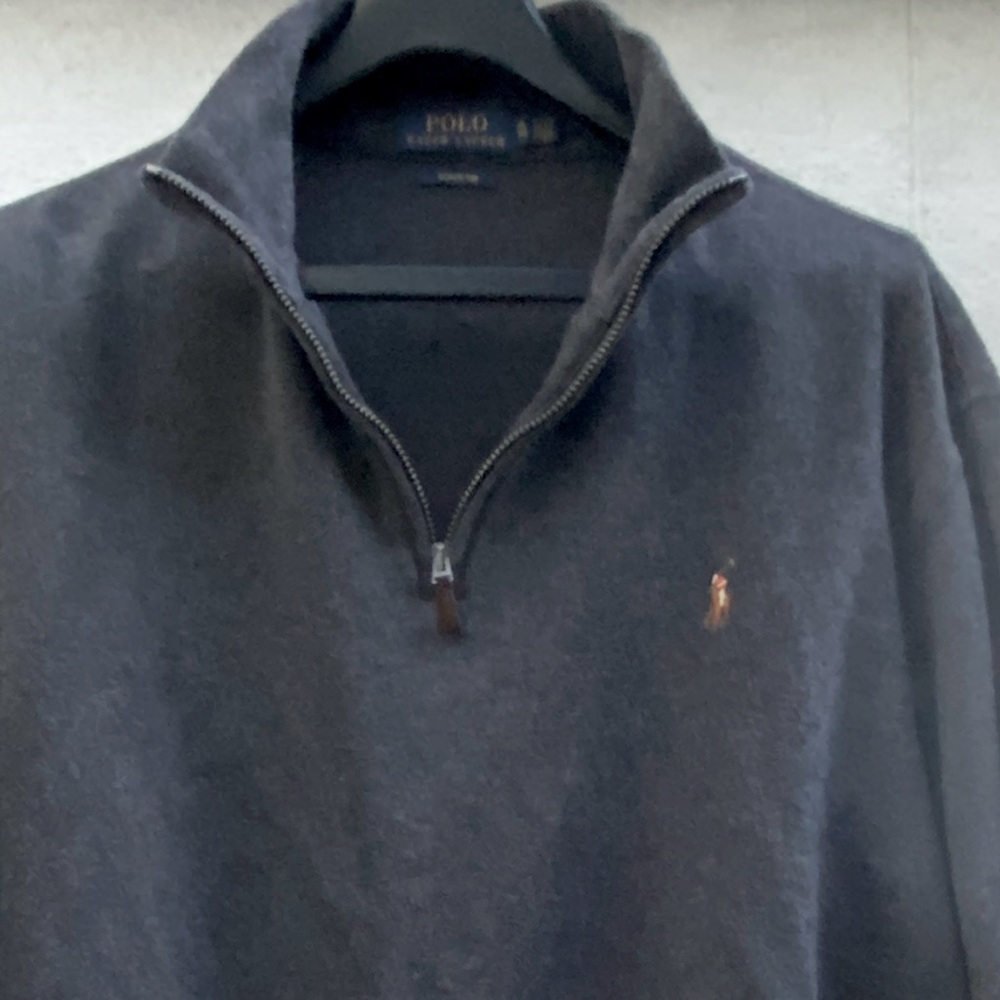 Polo Ralph Lauren Estate Rib Quarter Zip Pulloever Sweater Men’s Sz XL -…